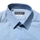 Dolce & Gabbana Blue Cotton Collared GOLD Formal Dress Shirt