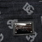 Dolce & Gabbana Black DG Monogram Cotton Skinny Denim Jeans