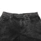 Dolce & Gabbana Black Cotton Mid Waist Denim Men Bermuda Short