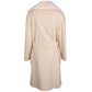 Made in Italy Beige Wool Jackets & Coat
