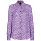 PINKO Purple Polyester Shirt