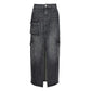 PINKO Black Cotton Skirt