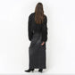 PINKO Black Cotton Skirt