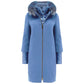 Herno Blue Cashmere Women Coat