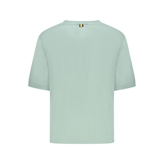 K-WAY Green Cotton Tops & T-Shirt