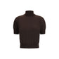 Petar Petrov Brown Merino Wool Top
