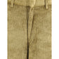 Petar Petrov Gold Cotton Casual Pants