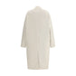 Rick Owens Cream Camel Hair  Coat