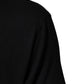 Dolce & Gabbana Black Musical Print Cotton Crew Neck T-shirt