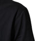 Dolce & Gabbana Black Logo Compass Cotton Crew Neck T-shirt