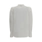 Alexander McQueen White Cotton Dress Shirt