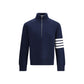 Thom Browne Blue Fleece Wool Sweatshirt