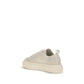 Dsquared² Cream Leather Platform Sneakers