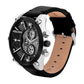 Police Black Leather Watch