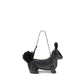 Thom Browne Black Calf Leather Bos Taurus Shoulder Bag