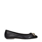 Chloé Black Leather Ballet Flats