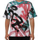Dolce & Gabbana White Graffiti Crew Neck Short Sleeves T-shirt