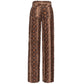 PINKO Brown Cotton Jeans & Pant