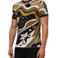Dolce & Gabbana Multicolor Millennials Star CrewNeck T-shirt