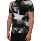 Dolce & Gabbana Multicolor Camouflage Men Short Sleeves T-shirt