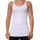 Dolce & Gabbana White Sleeveless Round Neck Tank Top T-shirt