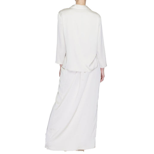 Sandro Ferrone Beige Polyester Long