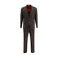 Brunello Cucinelli Brown Wool Two-Piece Suit