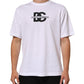 Dolce & Gabbana White Logo Print Cotton Crew Neck Men T-shirt