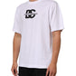 Dolce & Gabbana White Logo Print Cotton Crew Neck Men T-shirt