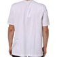 Dolce & Gabbana White Cotton V-Neck Short Sleeves T-shirt