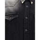 MM6 Black Denim Shirt