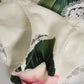 Dolce & Gabbana White Silk Satin Floral Lace Trim Slip Underwear
