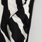 Dolce & Gabbana Black White Zebra Print Slip Briefs Underwear