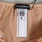 Dolce & Gabbana Nude Beige Silk Satin Stretch Bow Briefs Underwear