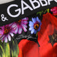 Dolce & Gabbana Multicolor Floral Print High Waist Panty Underwear