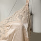 Dolce & Gabbana Nude Chemise Lingerie Silk Blend Lace Trim Dress