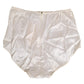 Dolce & Gabbana Off White Silk High Waist Girdle Panty Underwear