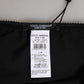 Dolce & Gabbana Black Silk Stretch High Waist Panty Underwear