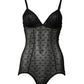 Dolce & Gabbana Black Nylon Stretch Bodysuit Lingerie Underwear