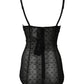 Dolce & Gabbana Black Nylon Stretch Bodysuit Lingerie Underwear