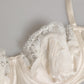 Dolce & Gabbana Off White Silk Underwired Balconette Bra Underwear