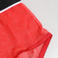 Dolce & Gabbana Red Nylon Logo Waistband Brief Panty Underwear