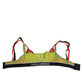Dolce & Gabbana Green Nylon Soft Cup Balconnet Bra Underwear