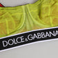 Dolce & Gabbana Green Nylon Soft Cup Balconnet Bra Underwear