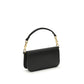 Valentino Garavani Black Calf Leather Bos Taurus Shoulder Bag
