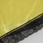 Dolce & Gabbana Yellow Satin Silk Mid Waist Underwear Shorts