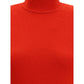 Jacquemus Red Merino Wool Casual Dress