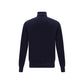 Brunello Cucinelli Blue Cashmere Cashmere Sweater