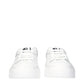 Dolce & Gabbana White Leather Low Top Sneakers