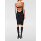 Coperni Black Cotton Dress